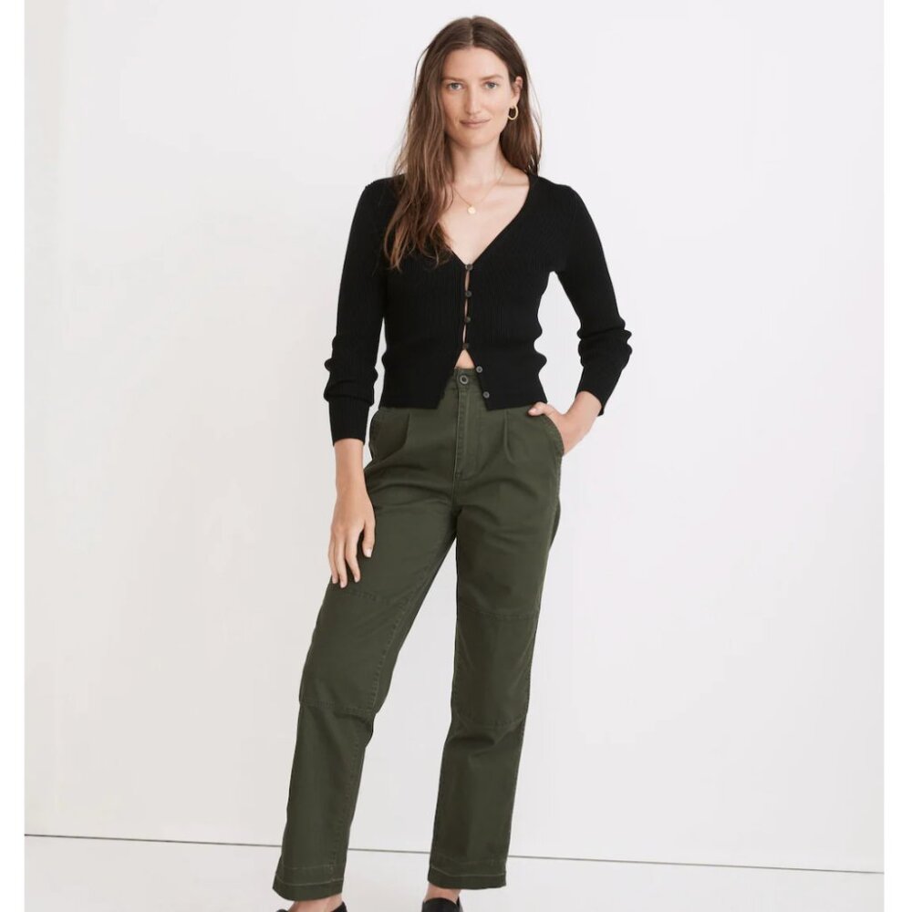 Madwell Carmon Crop Cardigan Sweater